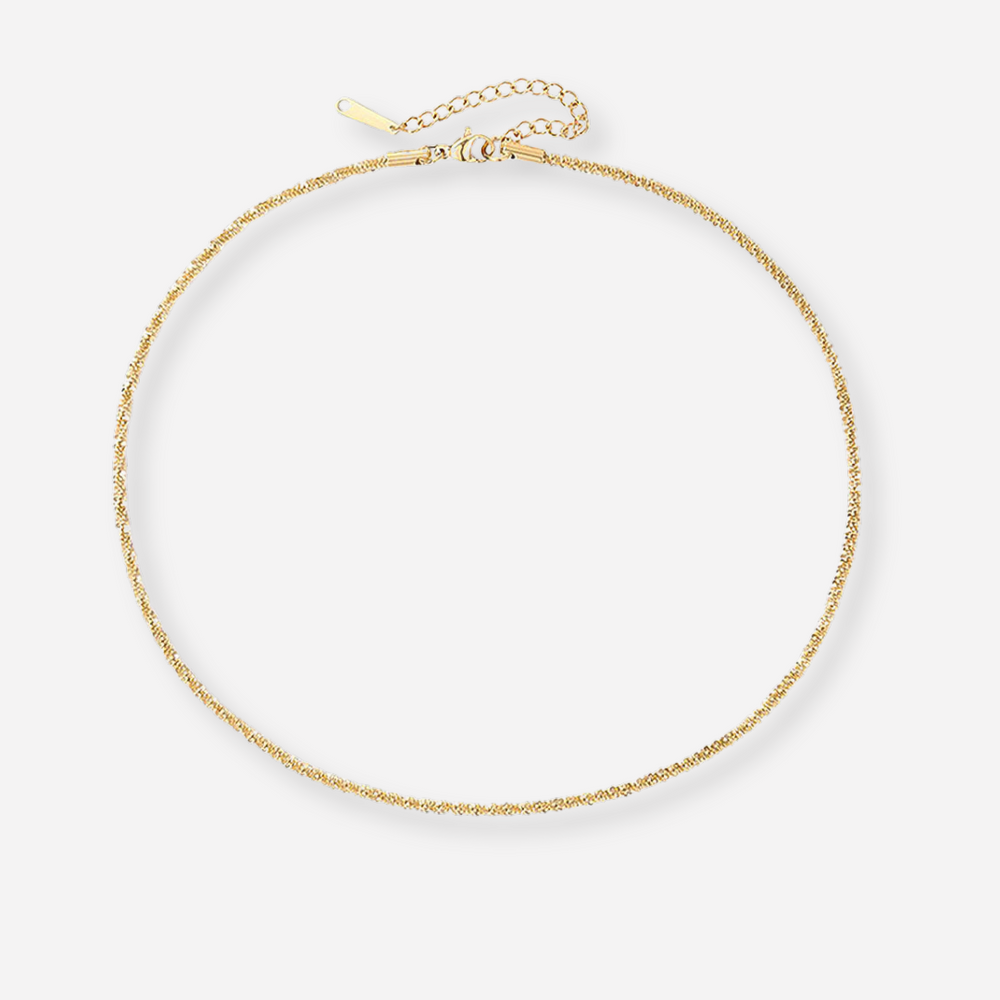 Collana a maglie dorate Audrey