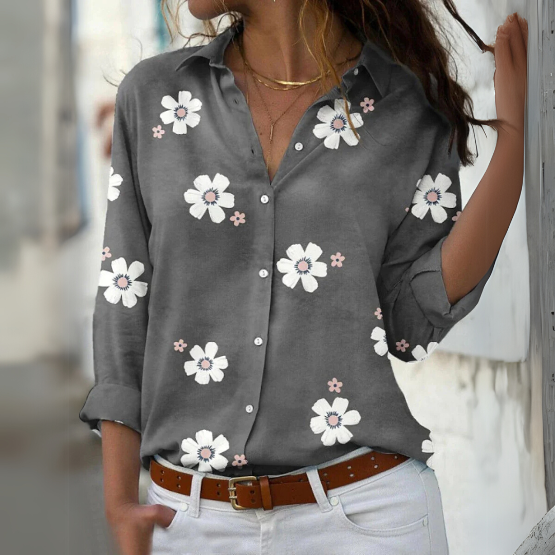 Ivy™ – Elegante Camicia da Donna Flora