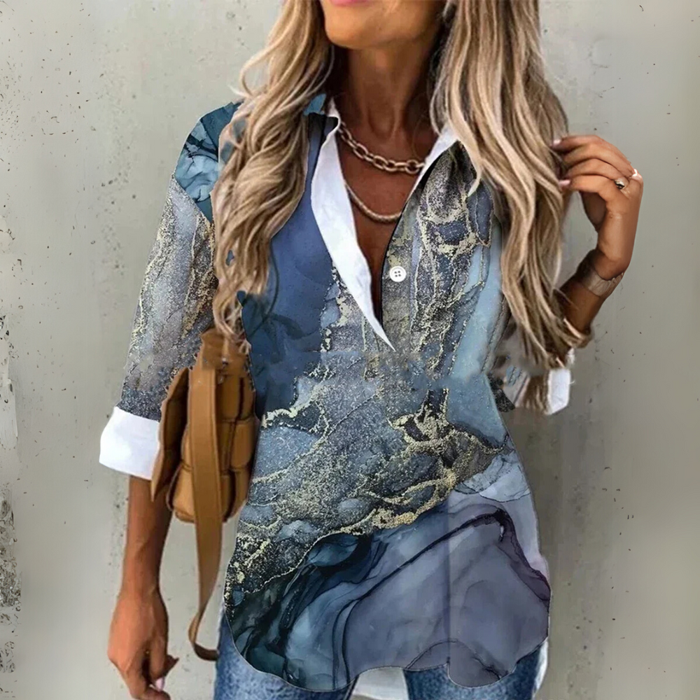 Ella™ - Top Floreale Casual