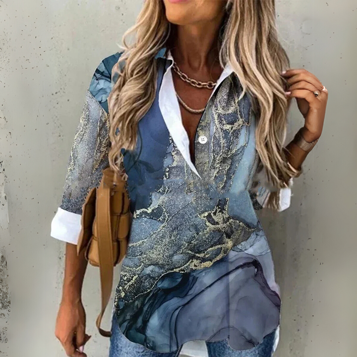 Ella™ - Top Floreale Casual