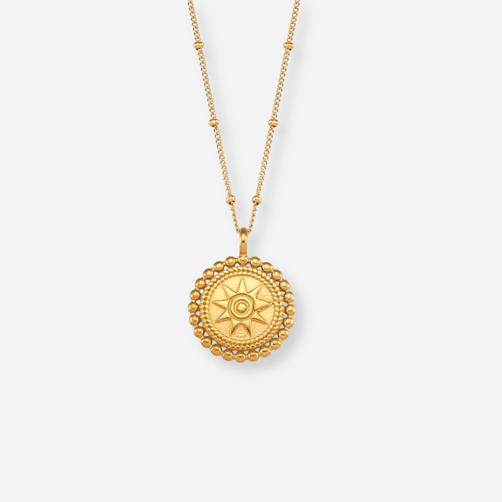 Collana con moneta d'oro Starlight