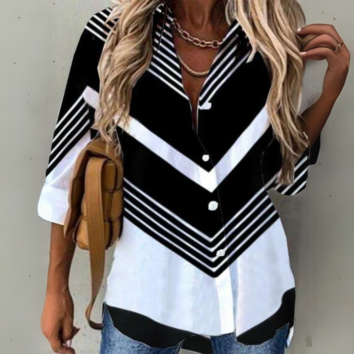 Ella™ - Top Floreale Casual