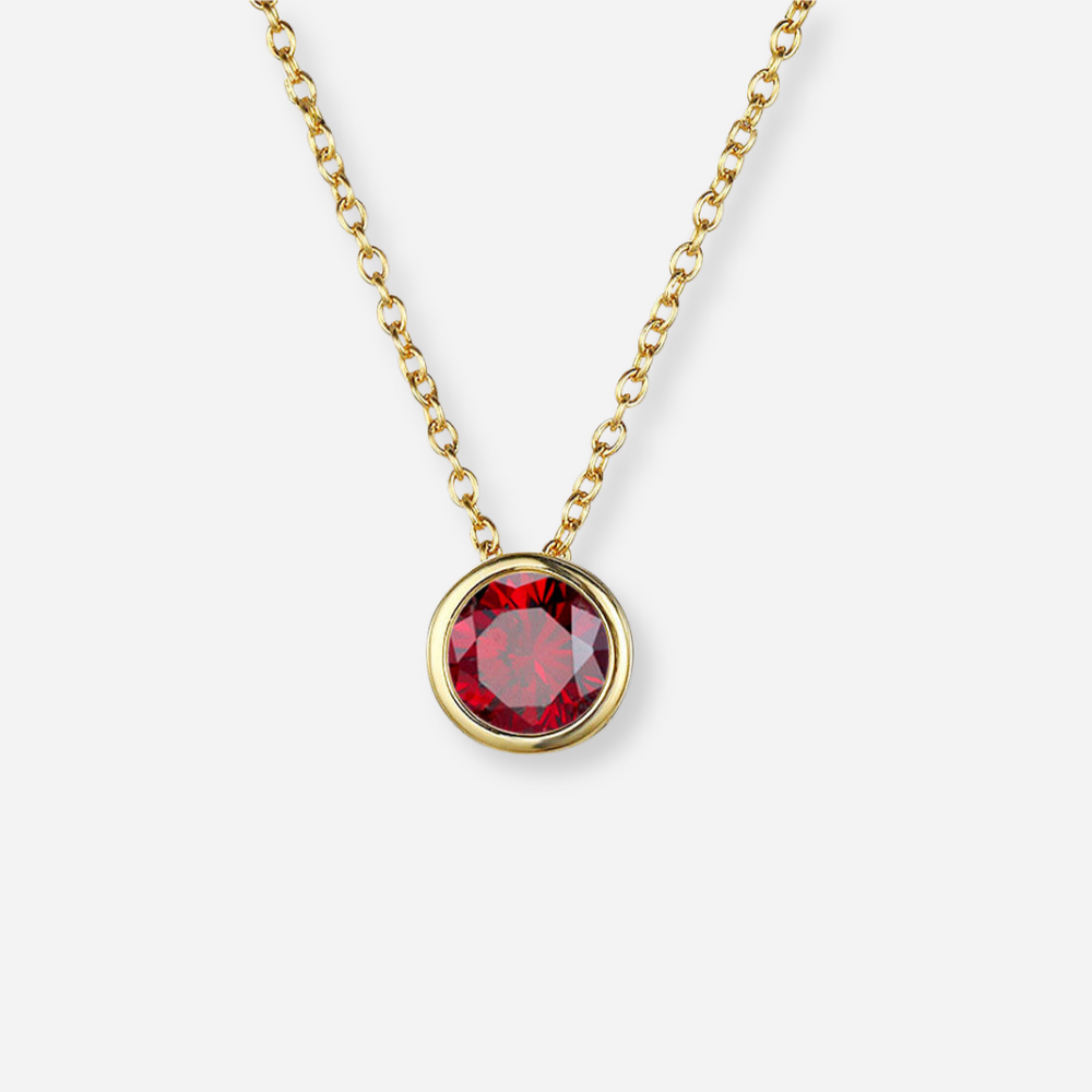 Collana con pietra portafortuna Amelia