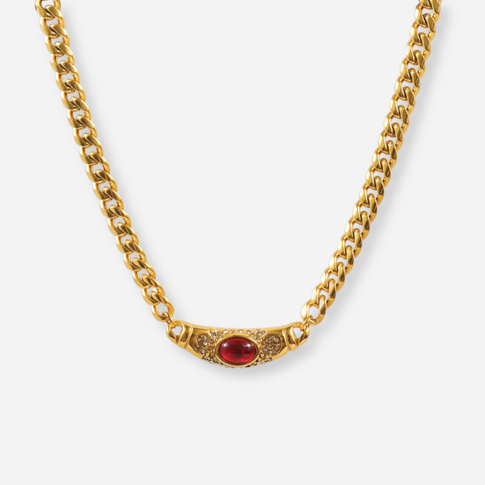 Collana Vintage Isabella con Gemma