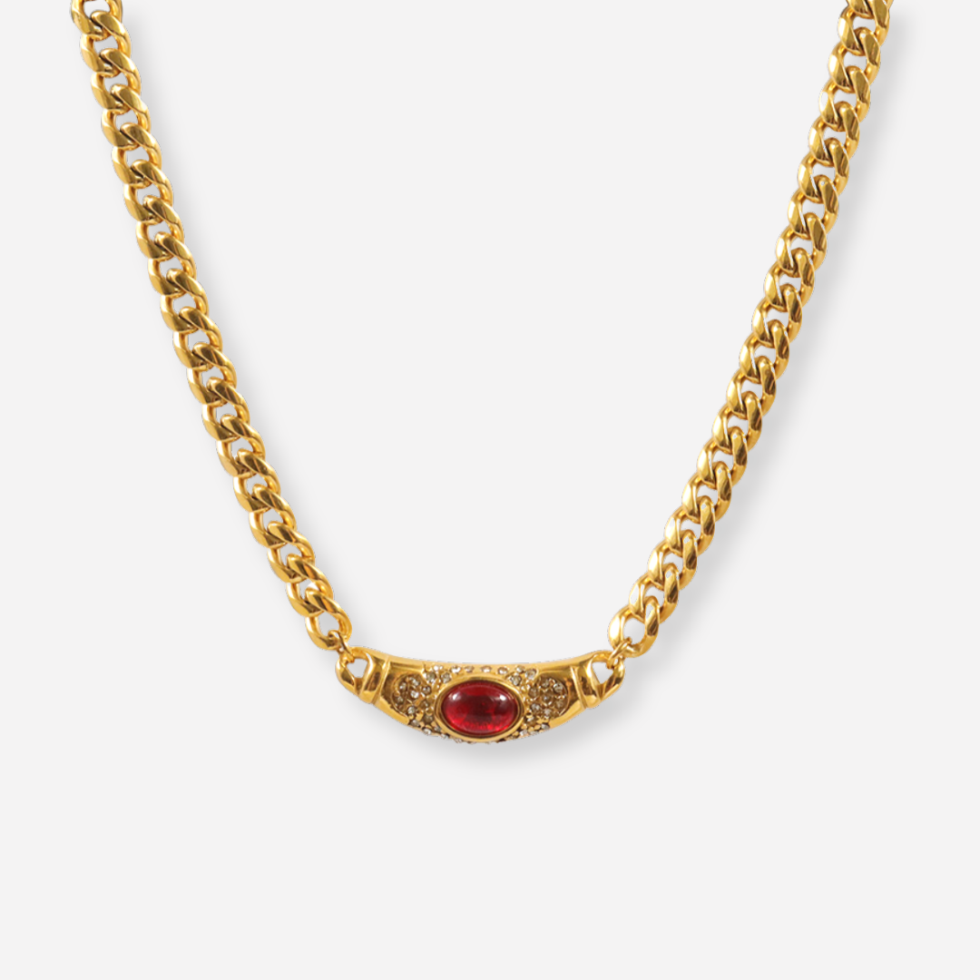 Collana Vintage Isabella con Gemma