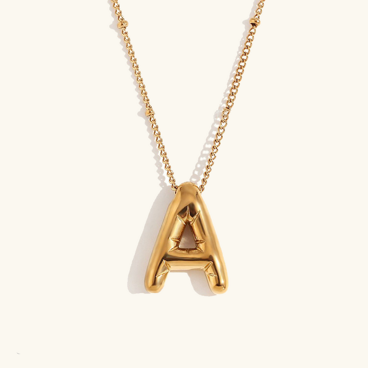 Collana Iniziale Dorata Clarissa