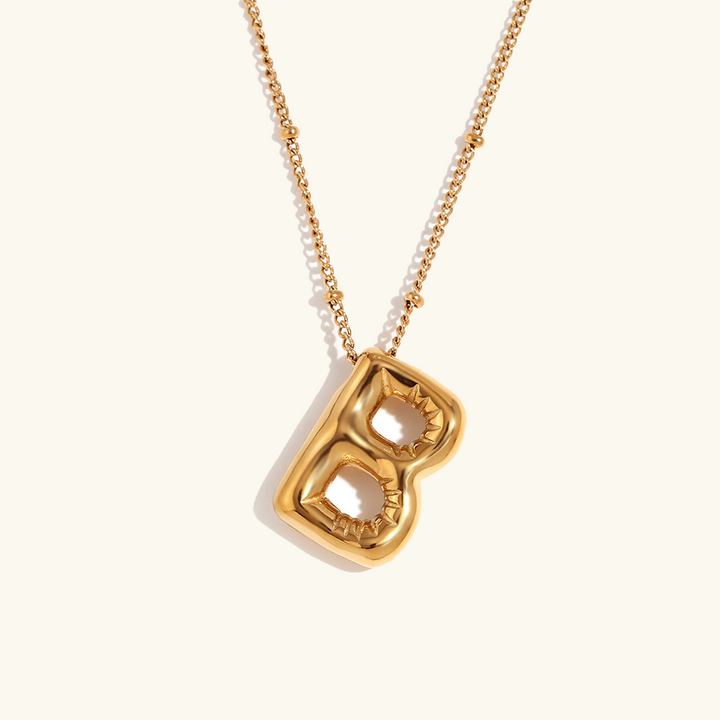 Collana Iniziale Dorata Clarissa