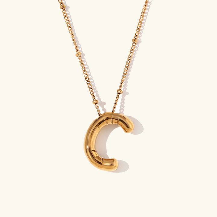 Collana Iniziale Dorata Clarissa