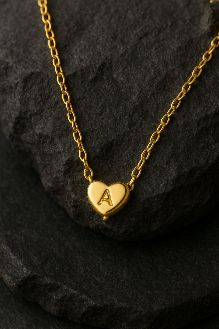 A-Z - Collana con iniziale