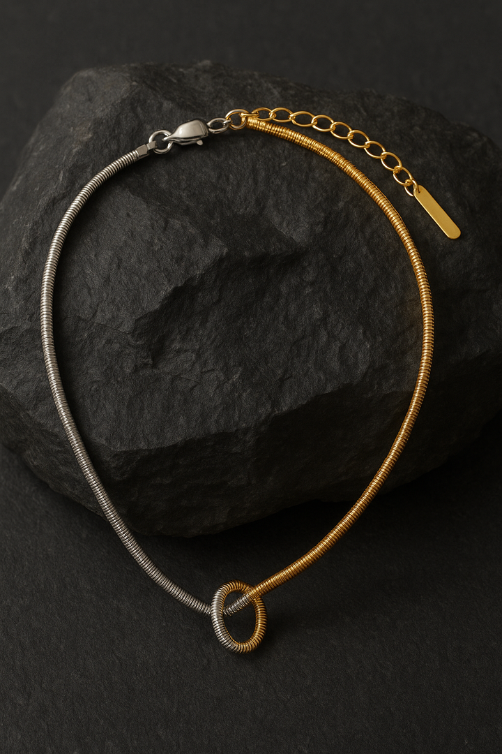 Talia - Collana bicolore