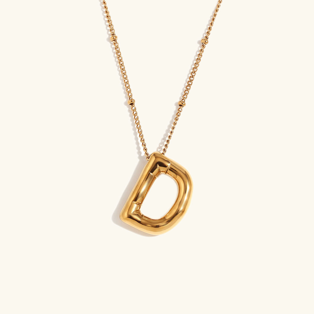 Collana Iniziale Dorata Clarissa