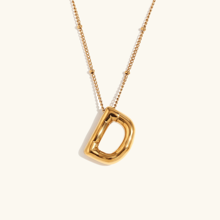 Collana Iniziale Dorata Clarissa