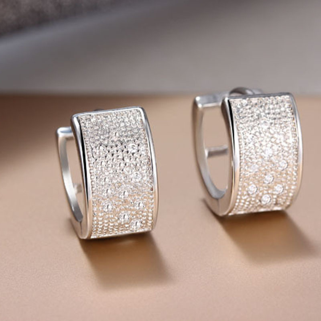 Grandi cerchi incisi in argento 925