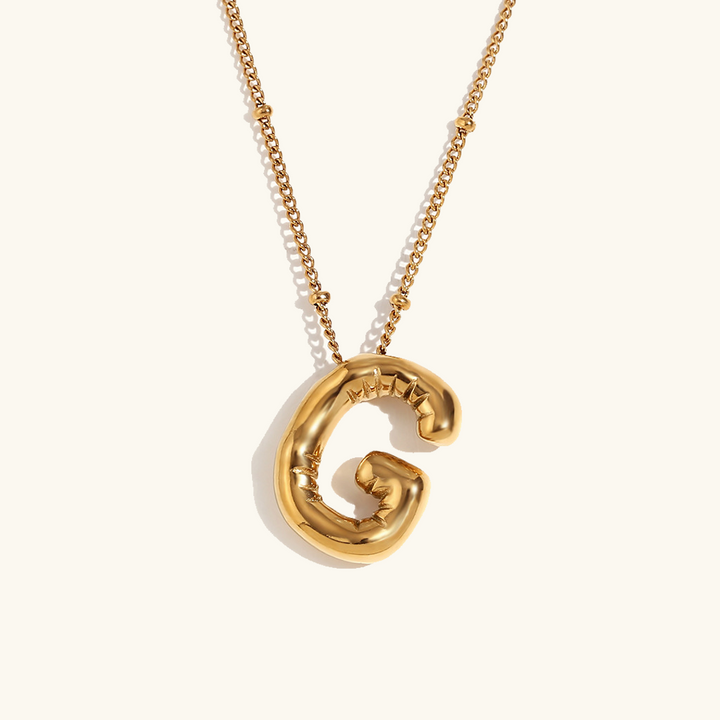 Collana Iniziale Dorata Clarissa
