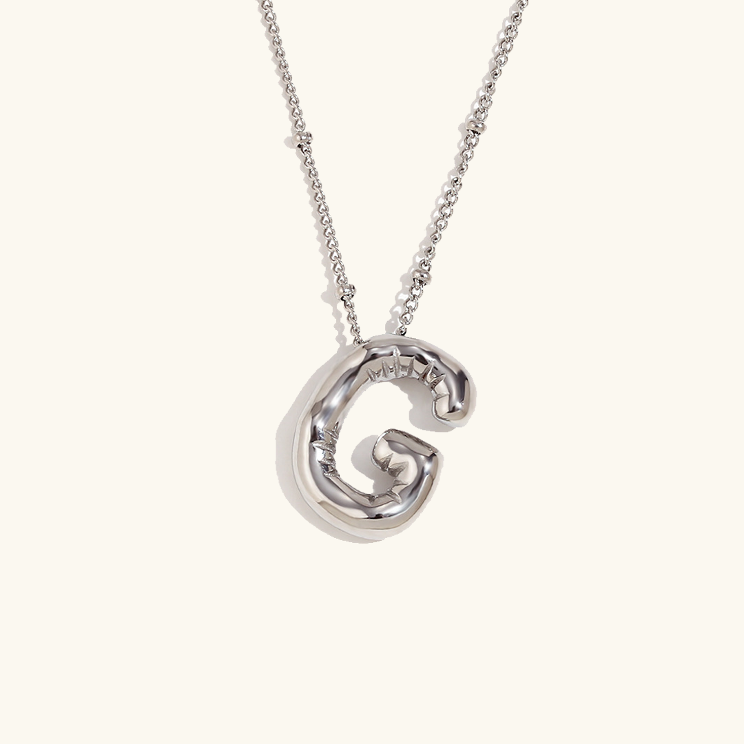 Collana Iniziale Dorata Clarissa