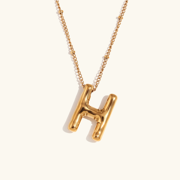 Collana Iniziale Dorata Clarissa