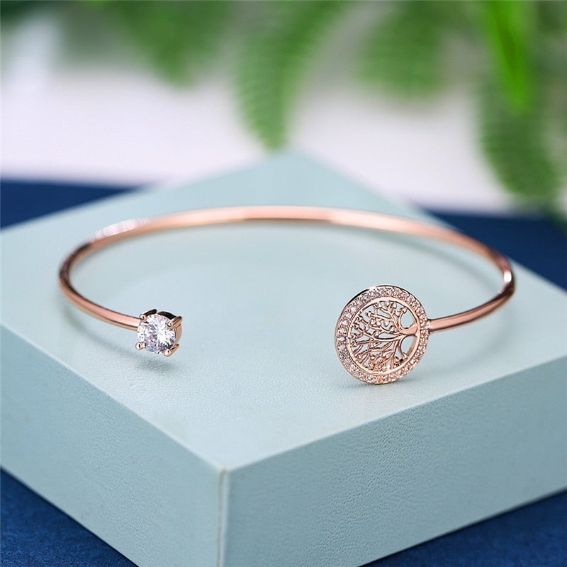 Bracciale regolabile albero della vita