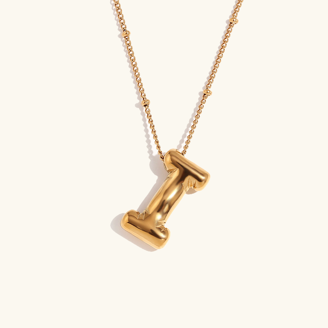 Collana Iniziale Dorata Clarissa