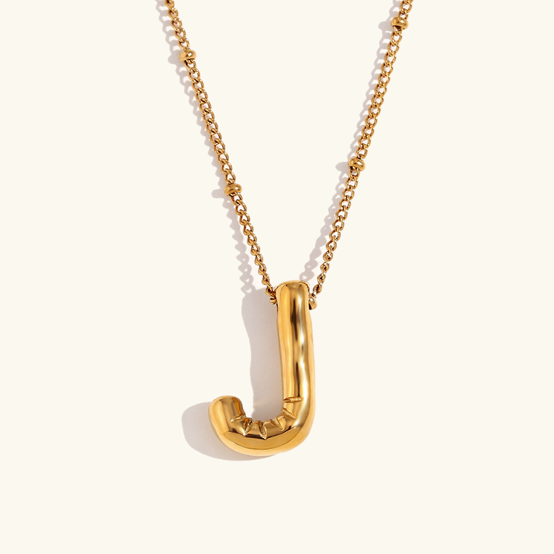Collana Iniziale Dorata Clarissa