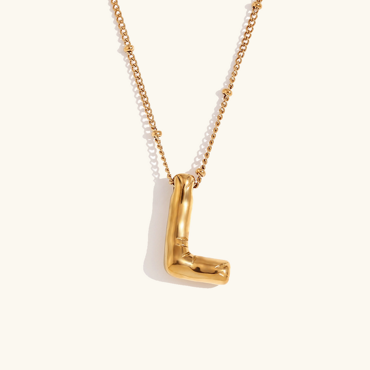 Collana Iniziale Dorata Clarissa