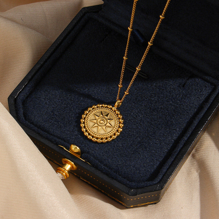 Collana con moneta d'oro Starlight