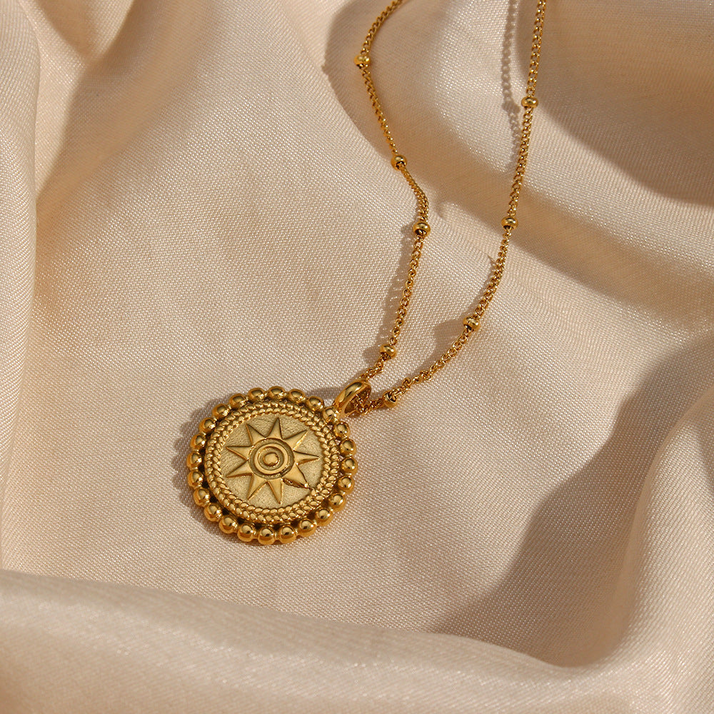 Collana con moneta d'oro Starlight