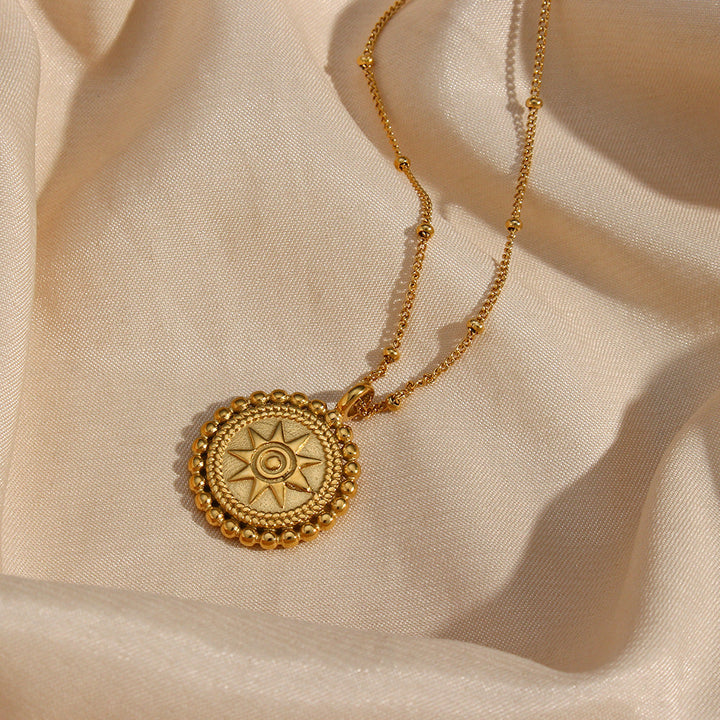 Collana con moneta d'oro Starlight