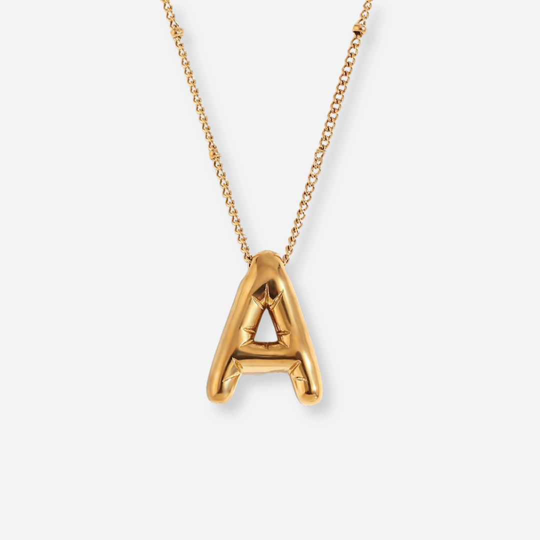 Collana Iniziale Dorata Clarissa