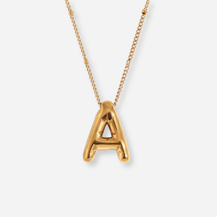 Collana Iniziale Dorata Clarissa