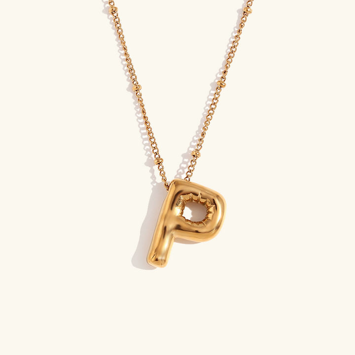 Collana Iniziale Dorata Clarissa