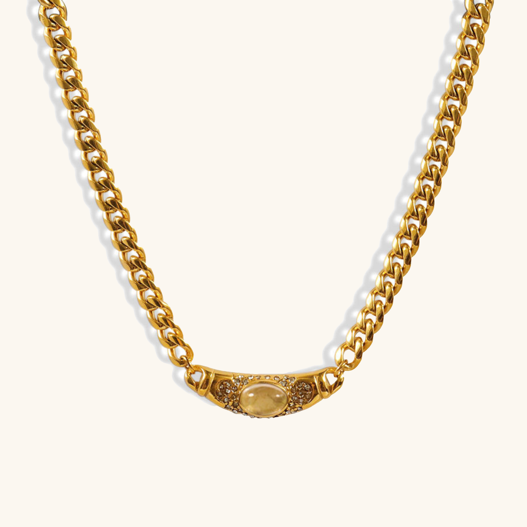 Collana Vintage Isabella con Gemma