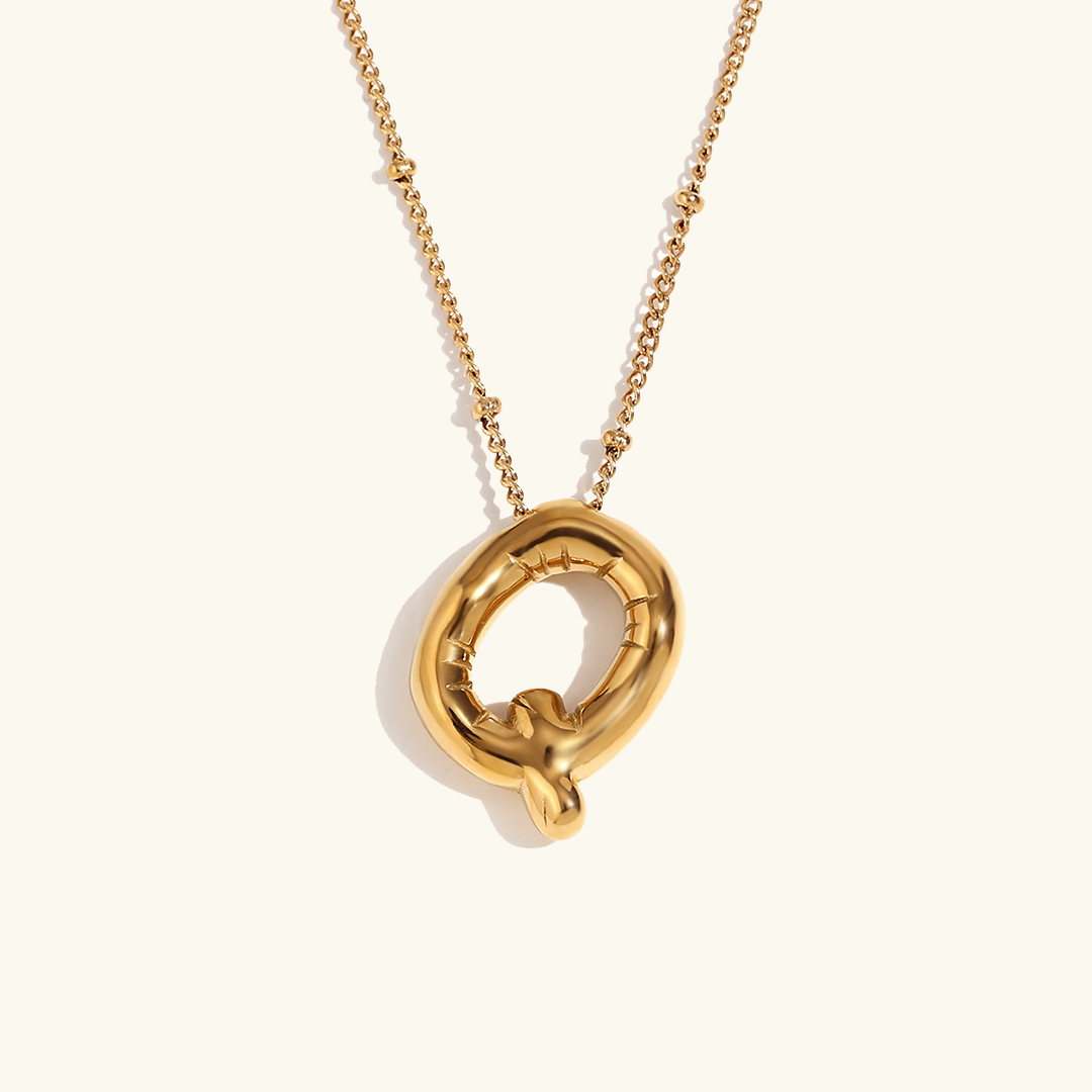 Collana Iniziale Dorata Clarissa