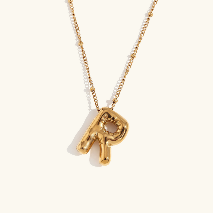 Collana Iniziale Dorata Clarissa
