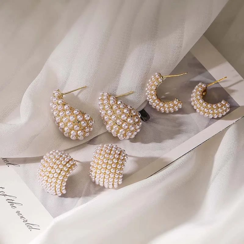 Orecchini di Perle Stile Classico