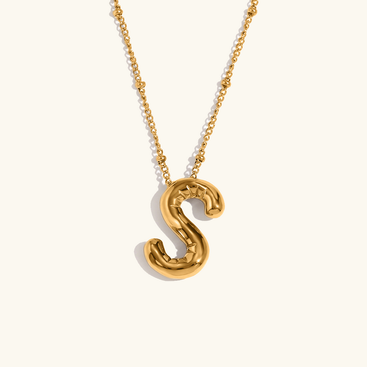 Collana Iniziale Dorata Clarissa