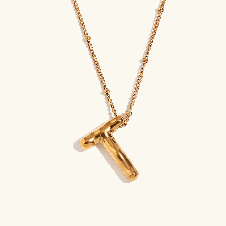 Collana Iniziale Dorata Clarissa