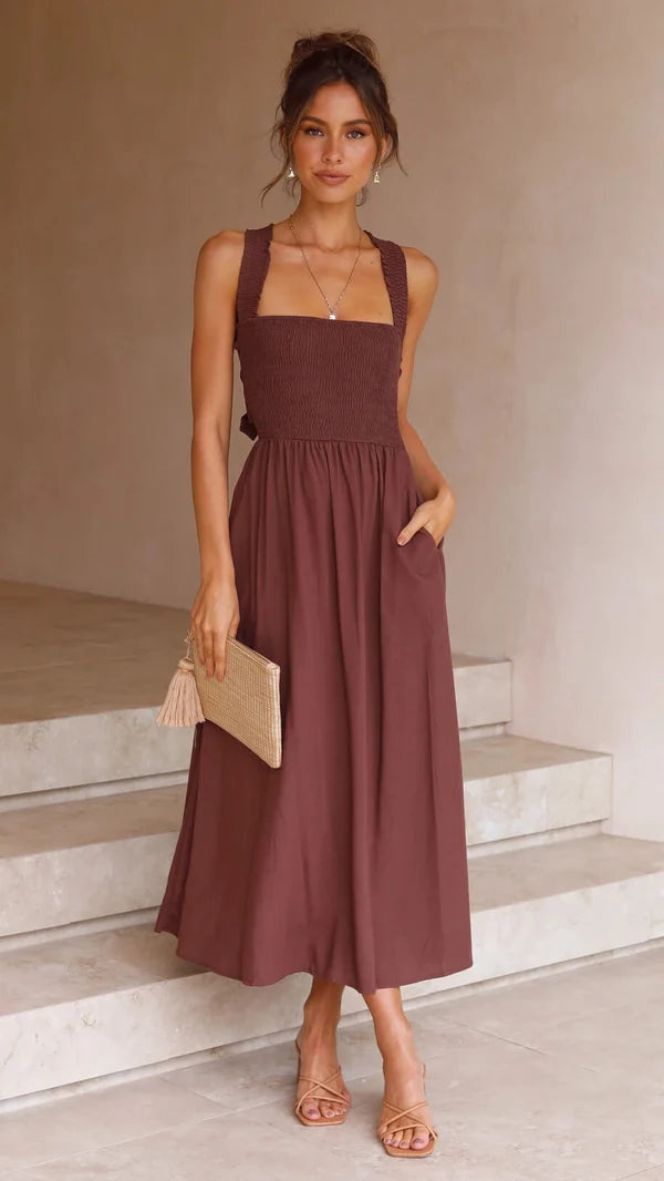 Leda - Abito lungo elegante.