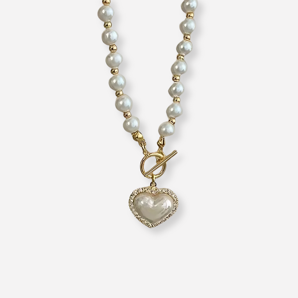 Amore vintage parel ketting