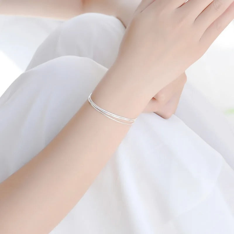 Braccialetto fine ed elegante in argento 925