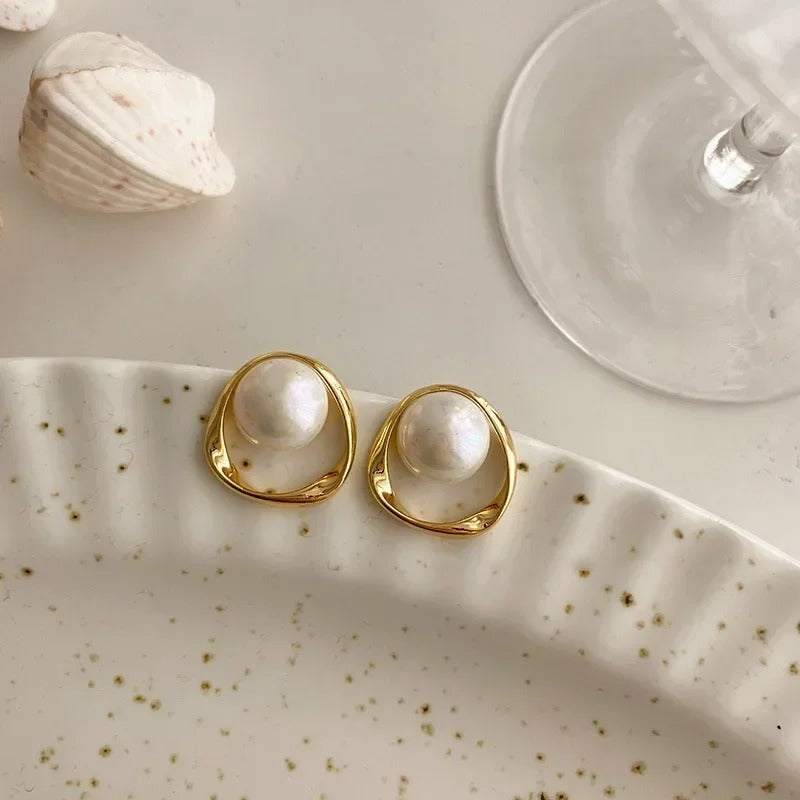 Orecchini vintage Emma con perle