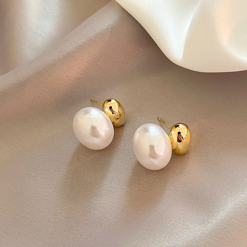 Orecchini vintage Aeri con perle